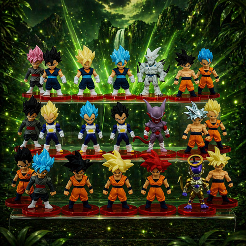 21 figuras coleccionables Dragon Ball z para decorar
