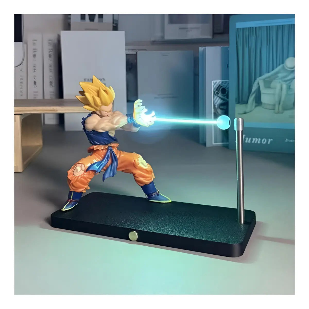 LAMPARA DRAGON BALL Z EFECTO KAMEHAMEHA
